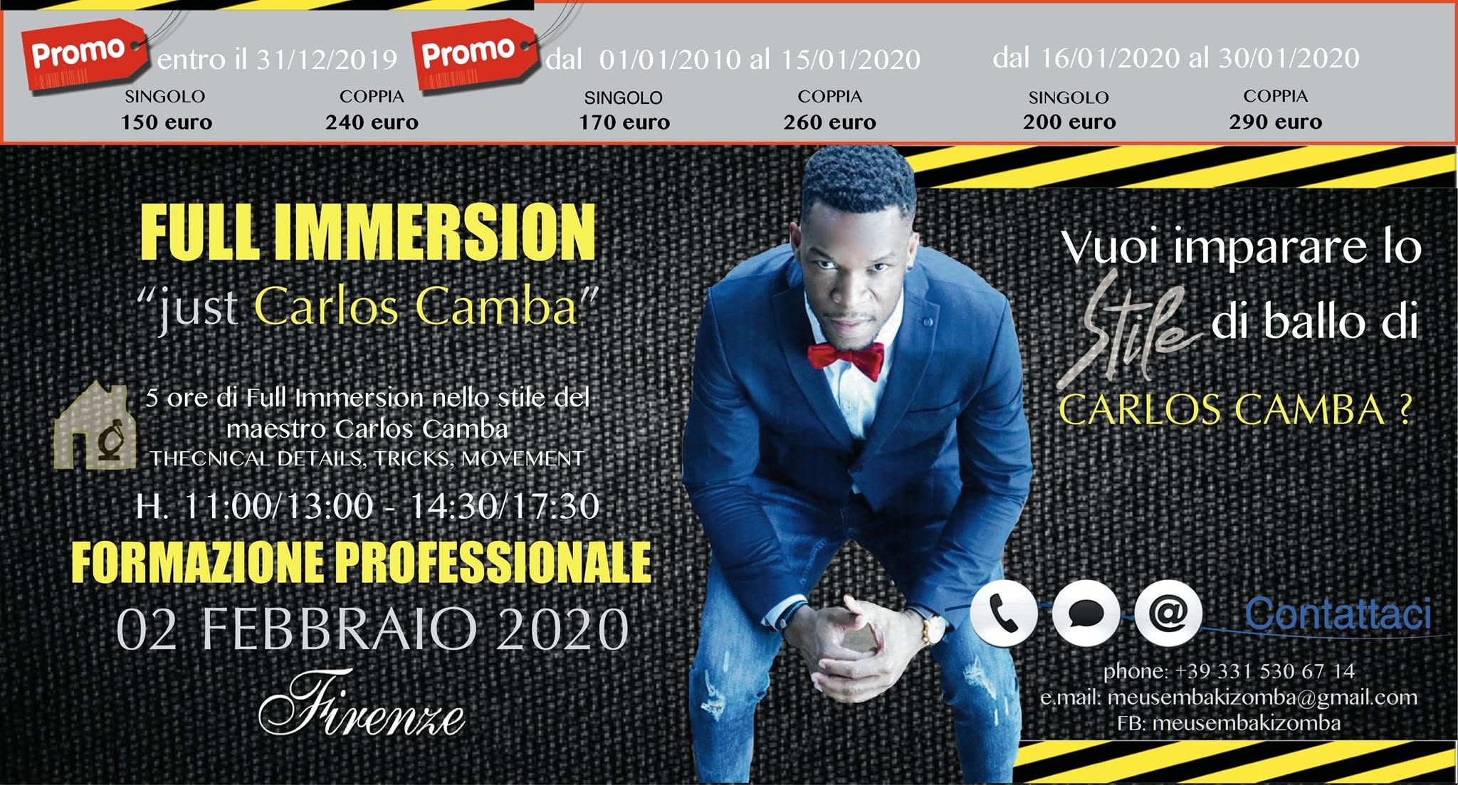 Formazione Professionale Semba a Firenze Casa De Angola