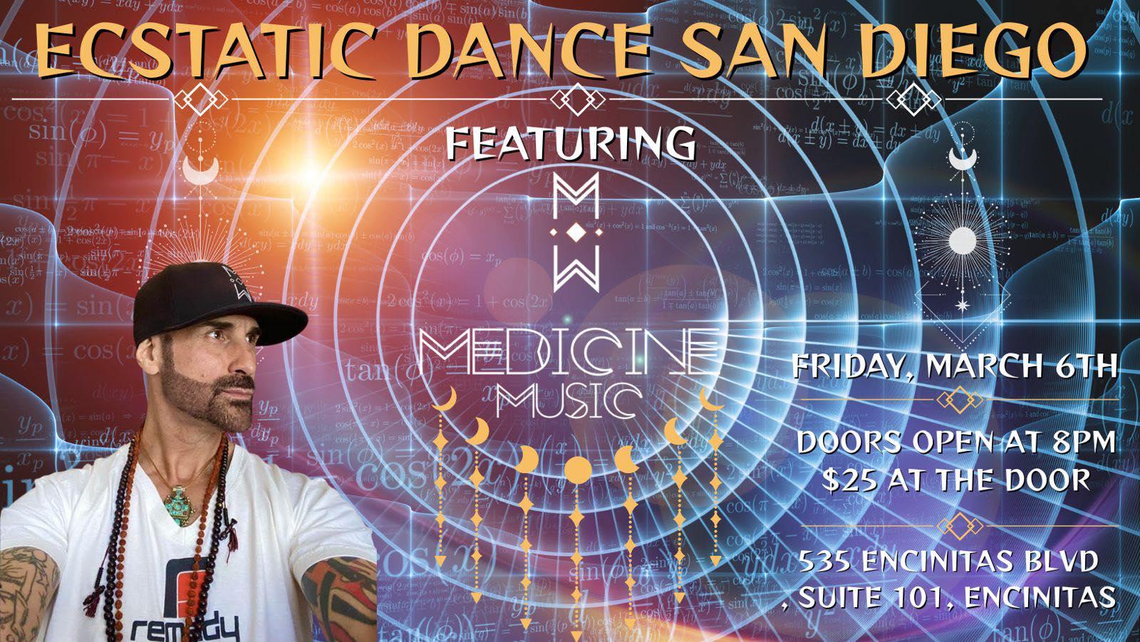 Ecstatic Dance San Diego Featuring Medicine Music