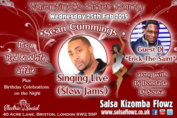 RED & WHITE VALENTINES SALSA y KIZOMBA PARTY with GUEST DJ ERICK THE SAINT