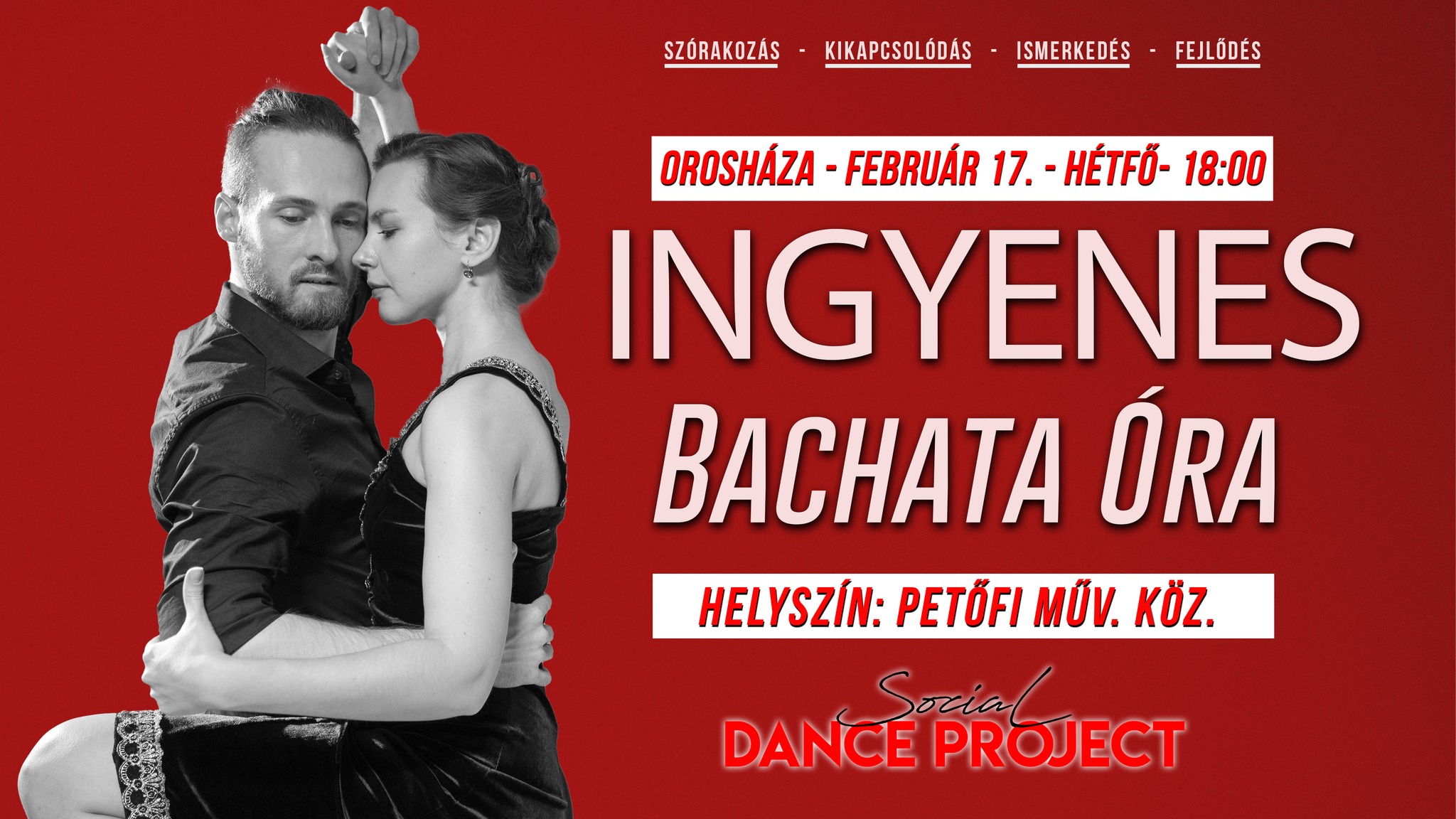 Ingyenes Kezdő Bachata óra - Orosháza