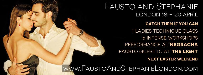 FAUSTO & STEPHANIE in London for Easter!