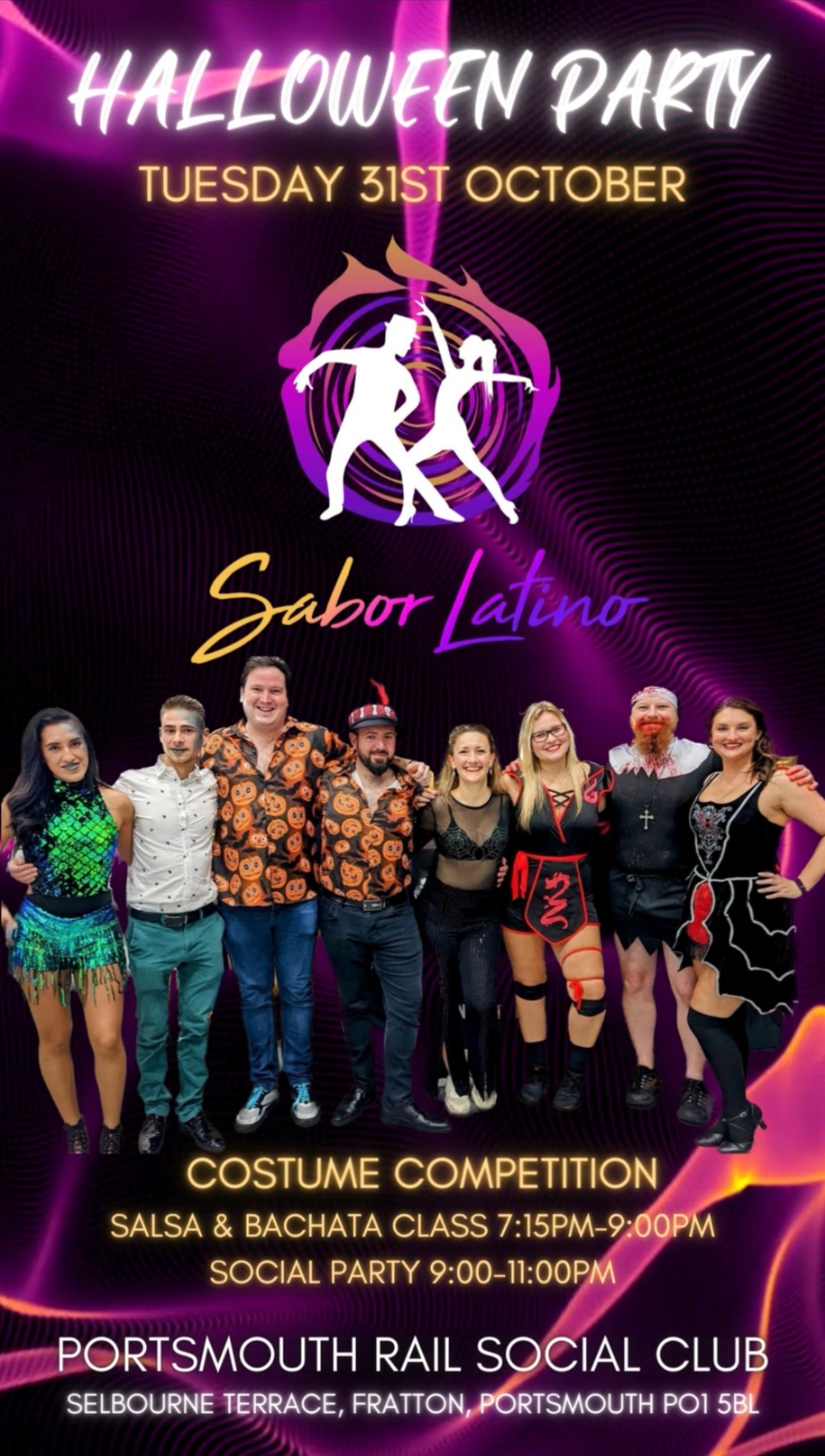 🎃🕸🕷Sabor Latino Halloween Fiesta💀🦇🧟