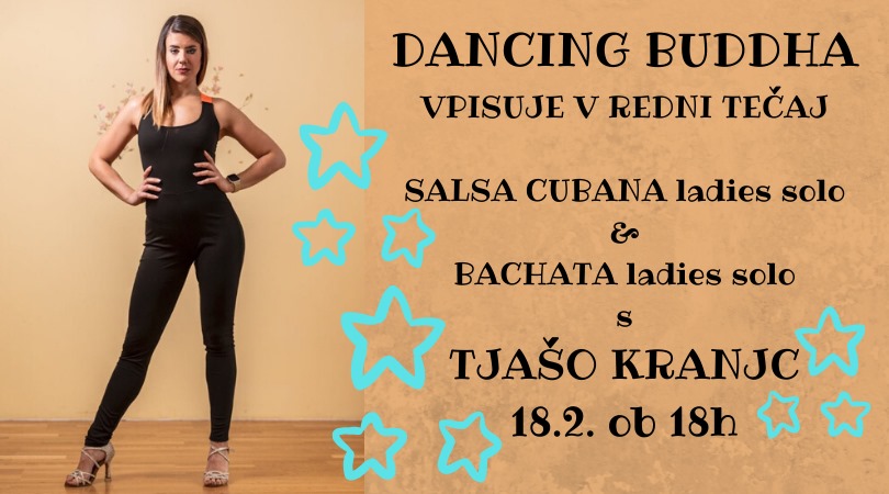 Salsa cubana ladies solo & Bachata ladies solo v Dancing Buddhi