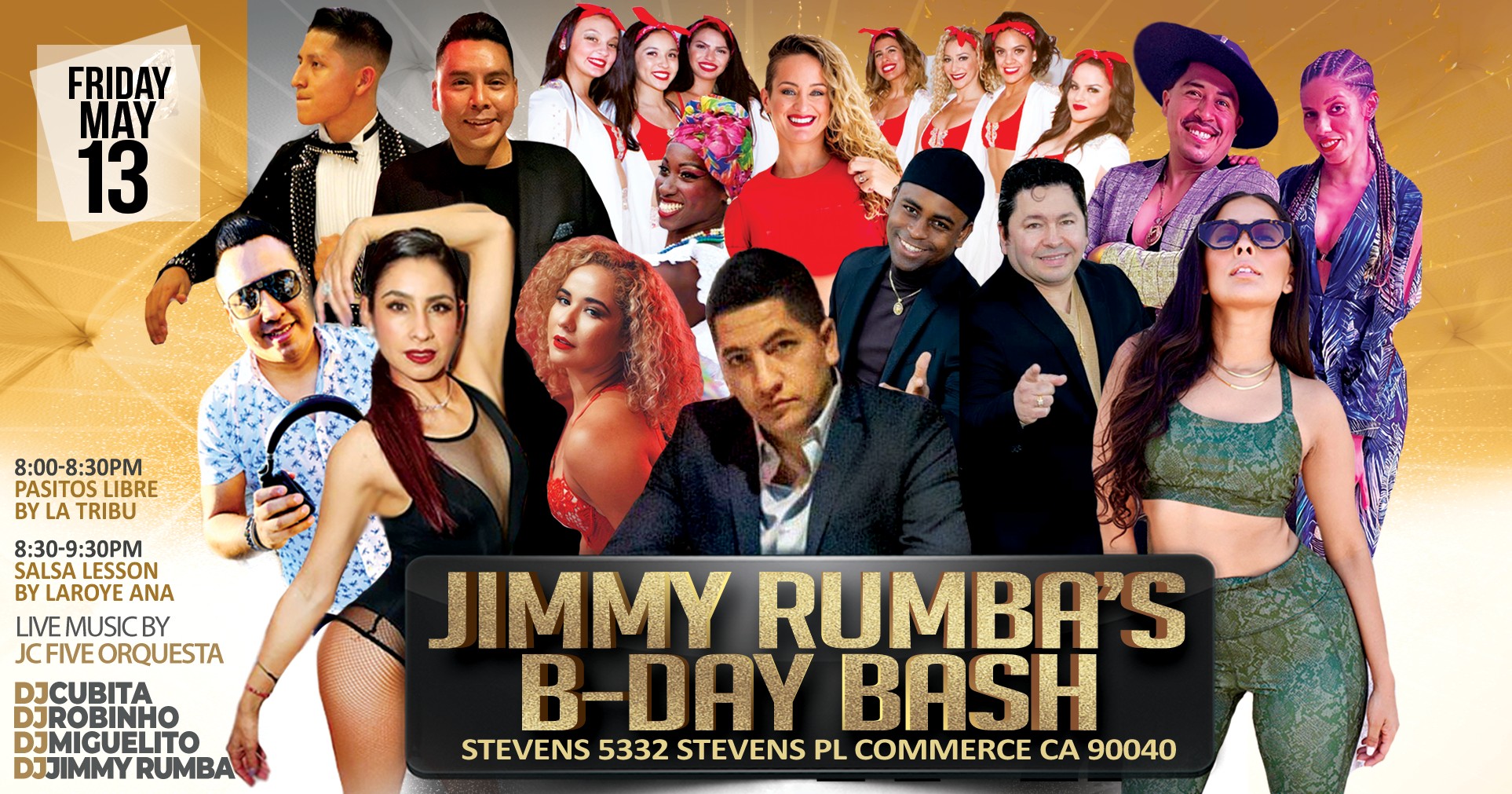 Jimmy Rumba's B-Day Bash + Havana Kaliente Live