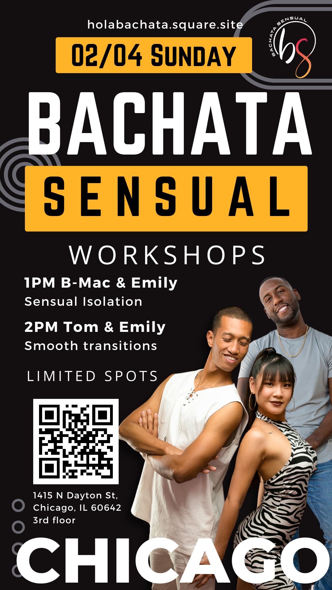 Bachata Sensual Workshop in Chicago