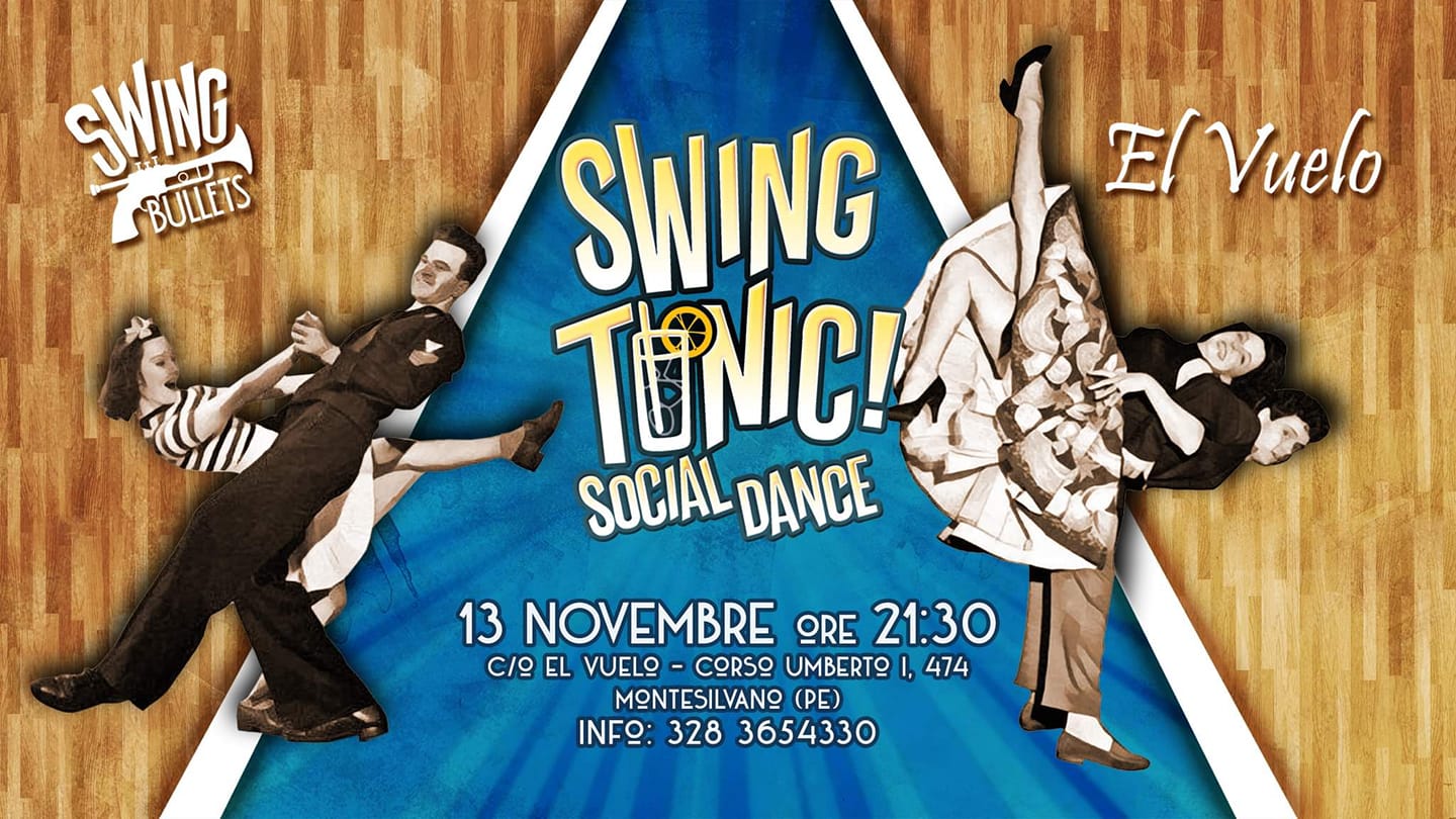SWING TONIC social dance- 13 Novermbre 2021