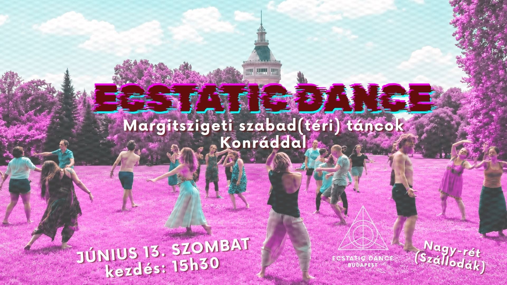 Ecstatic Dance Outdoor Margitszigeti tánc Konráddal