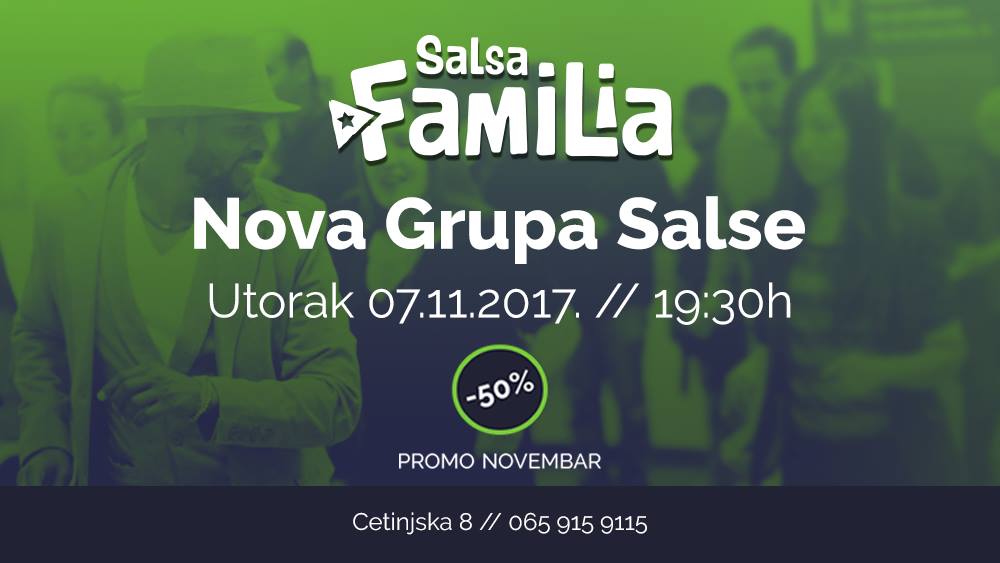 SALSA Nova Grupa - PROMO Novembar 50%