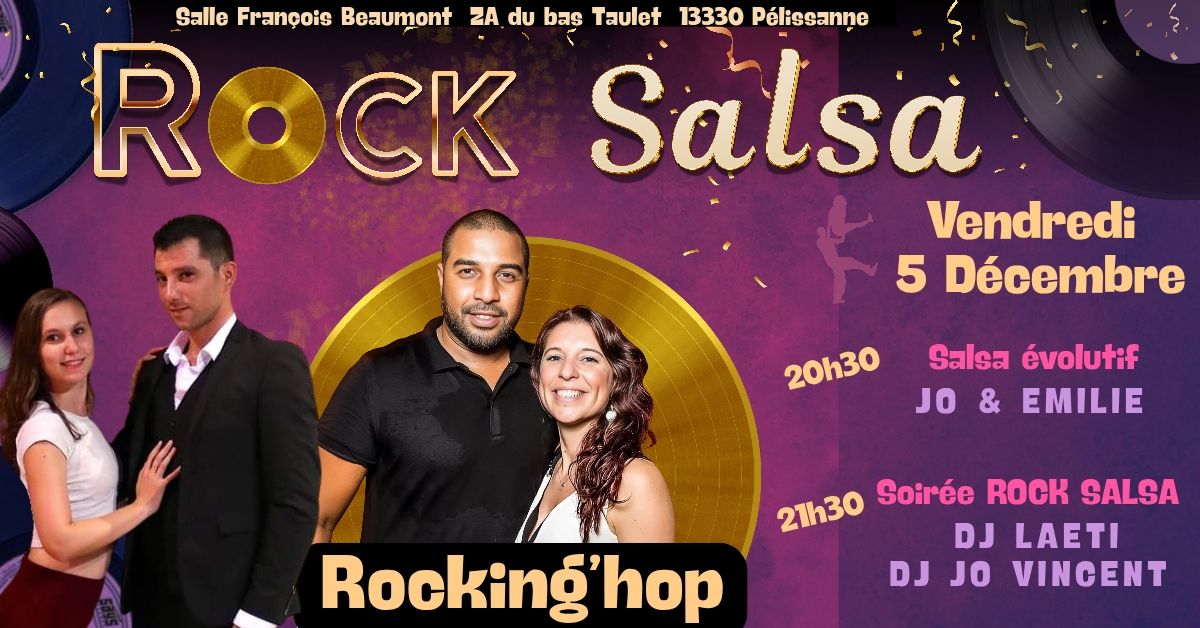Soirée Rock Salsa vendredi 5 décembre
