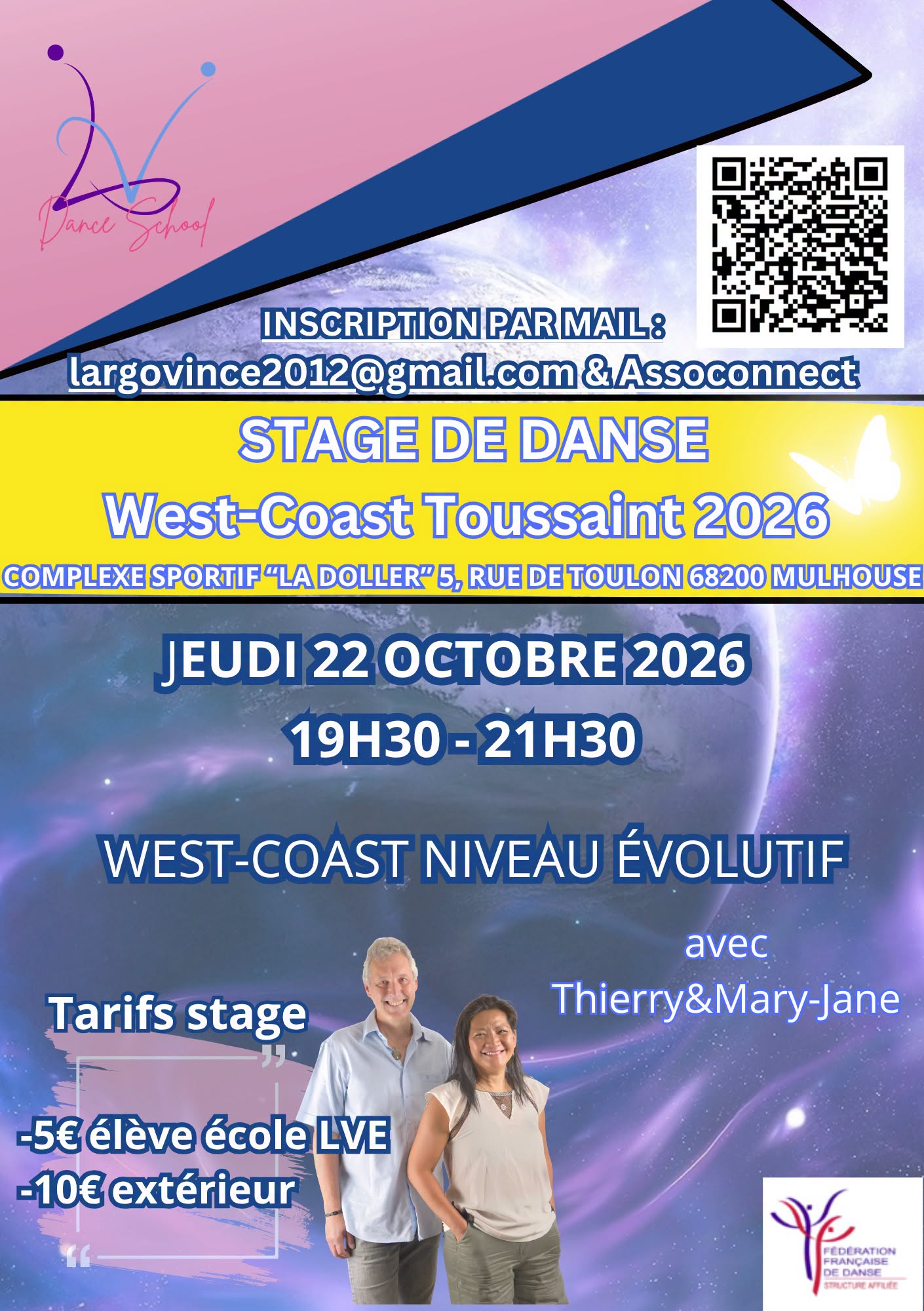 Stage Westcoast vacances de la Toussaint💃🕺🏻