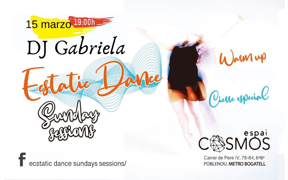 Ecstatic Dance Sunday Sessions con Dj Gabriela