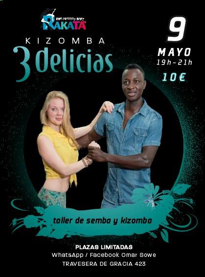 TALLER DE KIZOMBA Y SEMBA