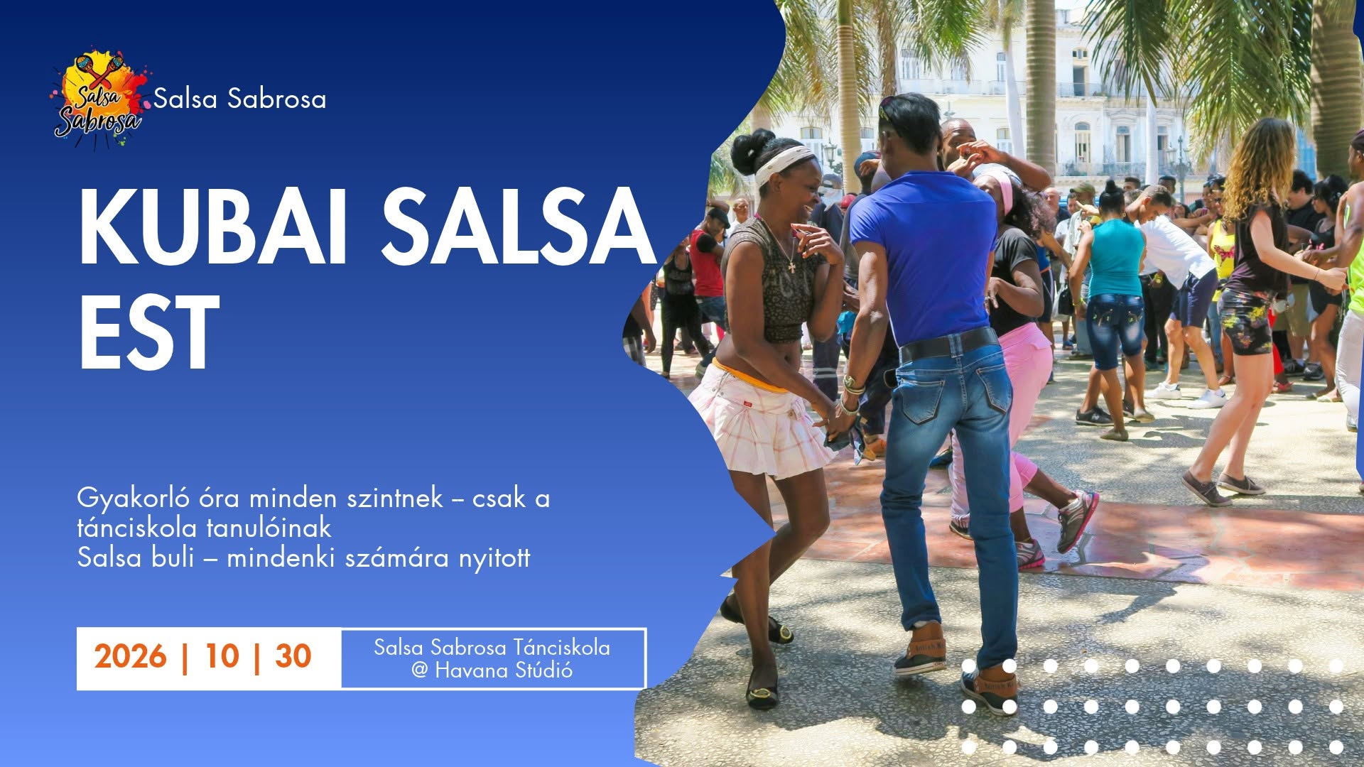 Salsa est: gyakorló órák & party 🕺💃🏼
