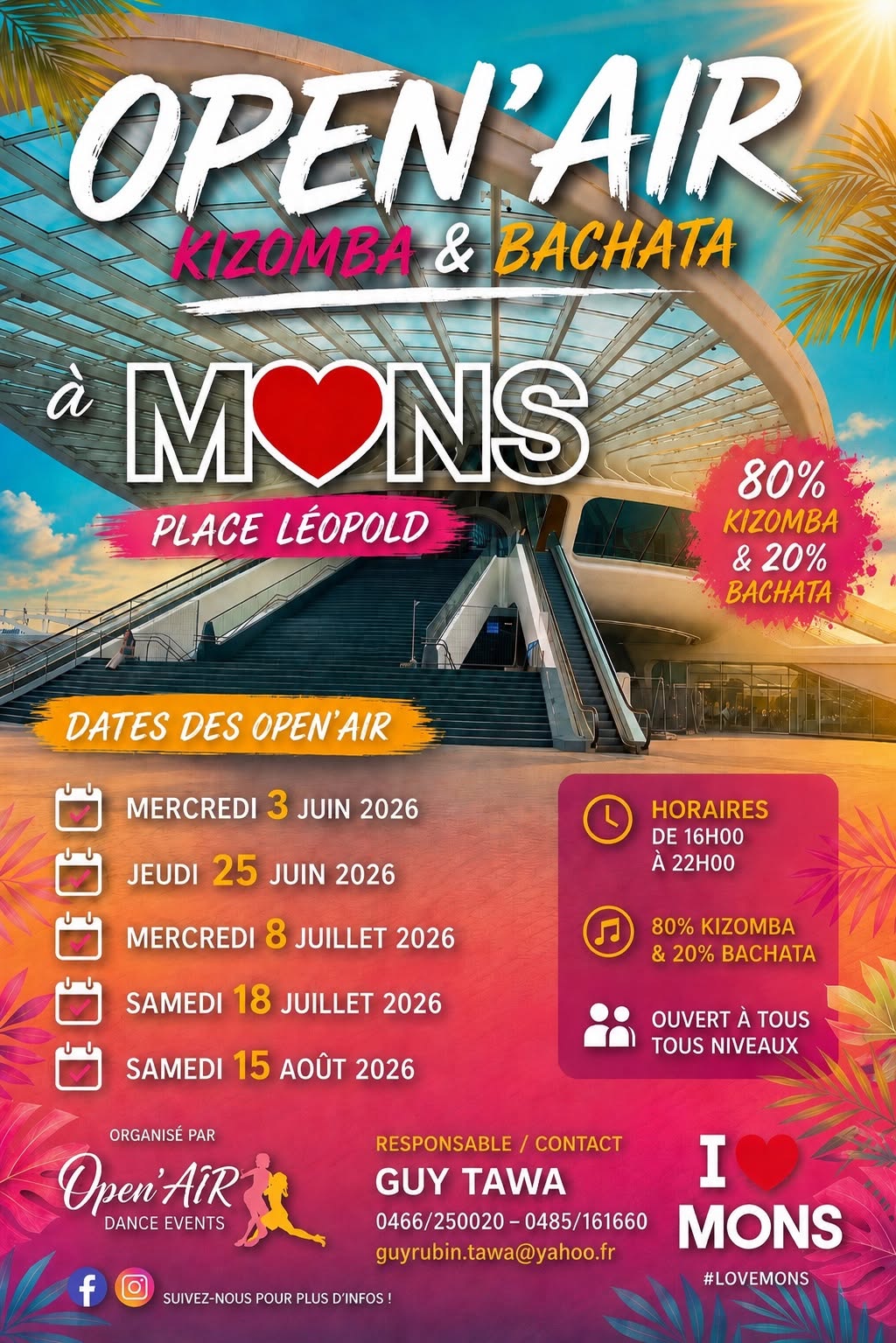 OPEN’AIR GARE DE MONS