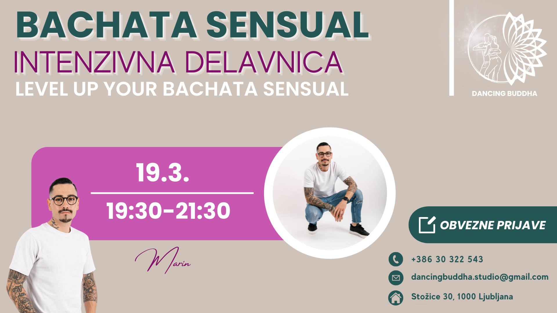 INTENZIVNA DELAVNICA-LEVEL UP YOUR BACHATA SENSUAL