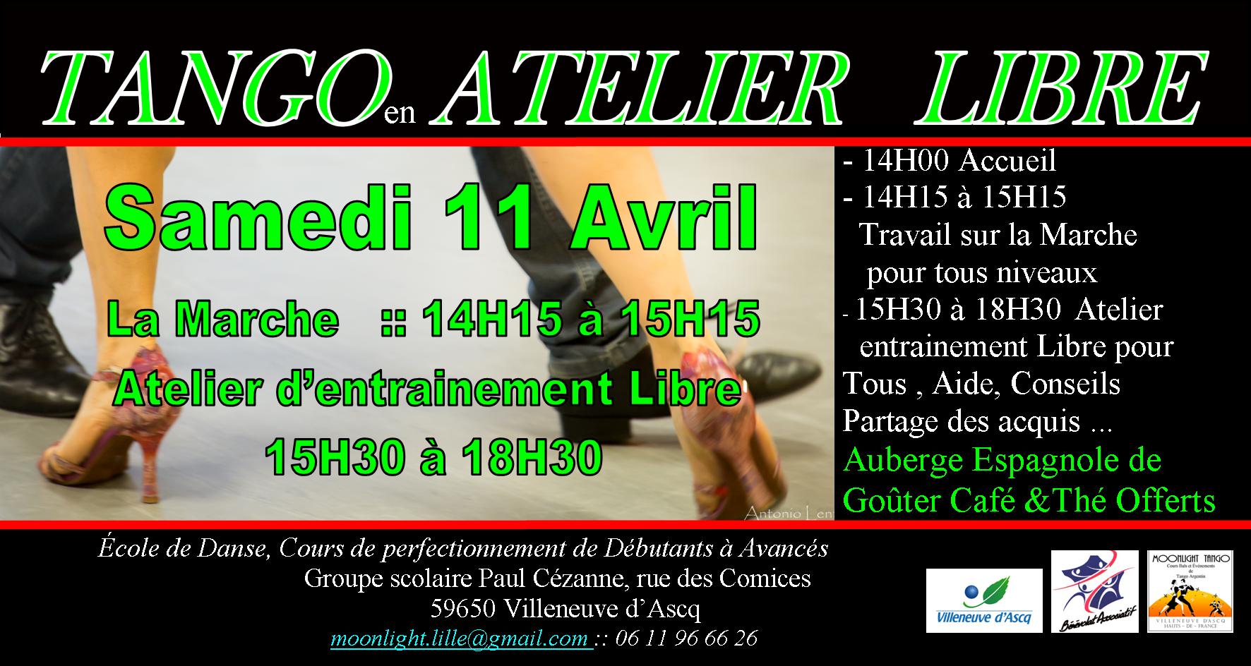 Atelier Tango Libre pour tous