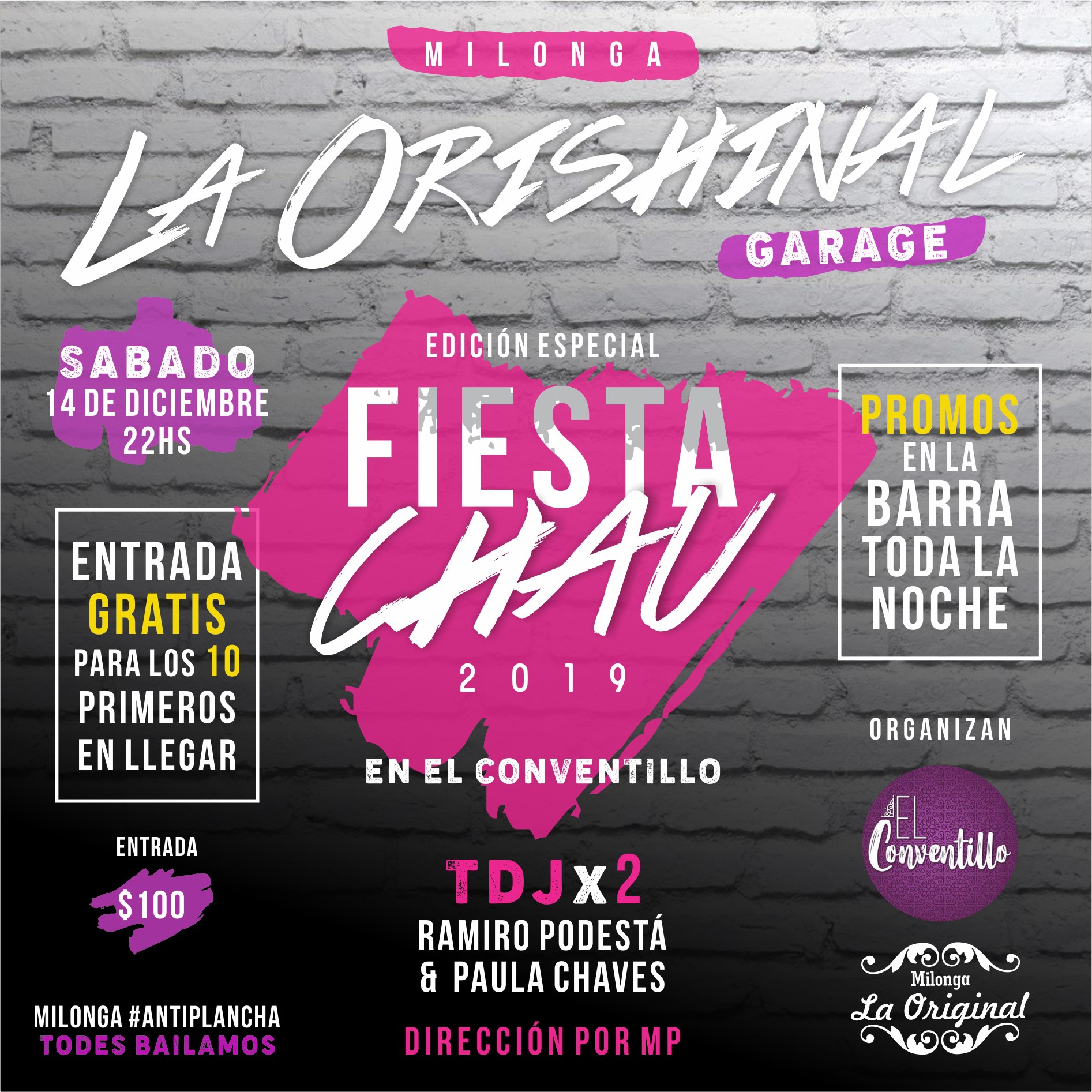 Milonga La Original garage