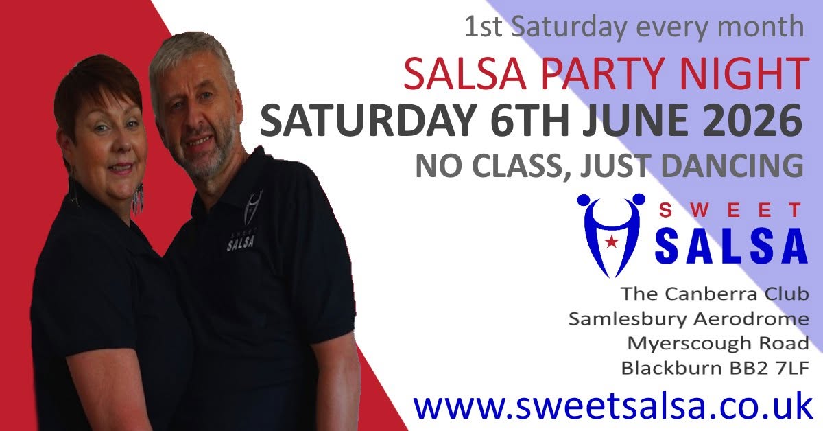SWEET SALSA PARTY!!!! 1st Saturday every month