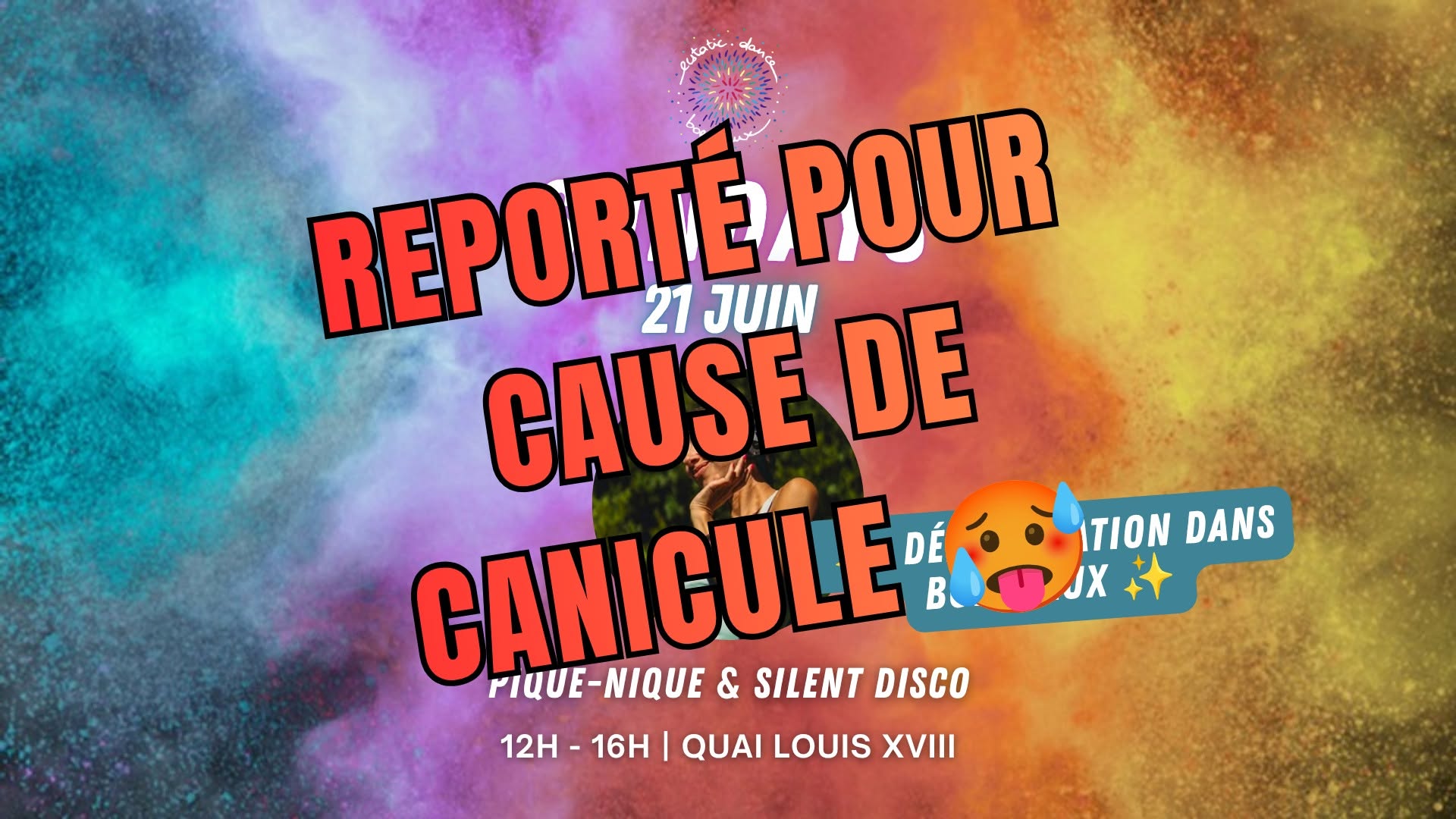ÉVÈNEMENT ANNULÉ et REPORTÉ * SUNDAYS * 21 JUIN * Silent Disco & Pique nique sur les quais !