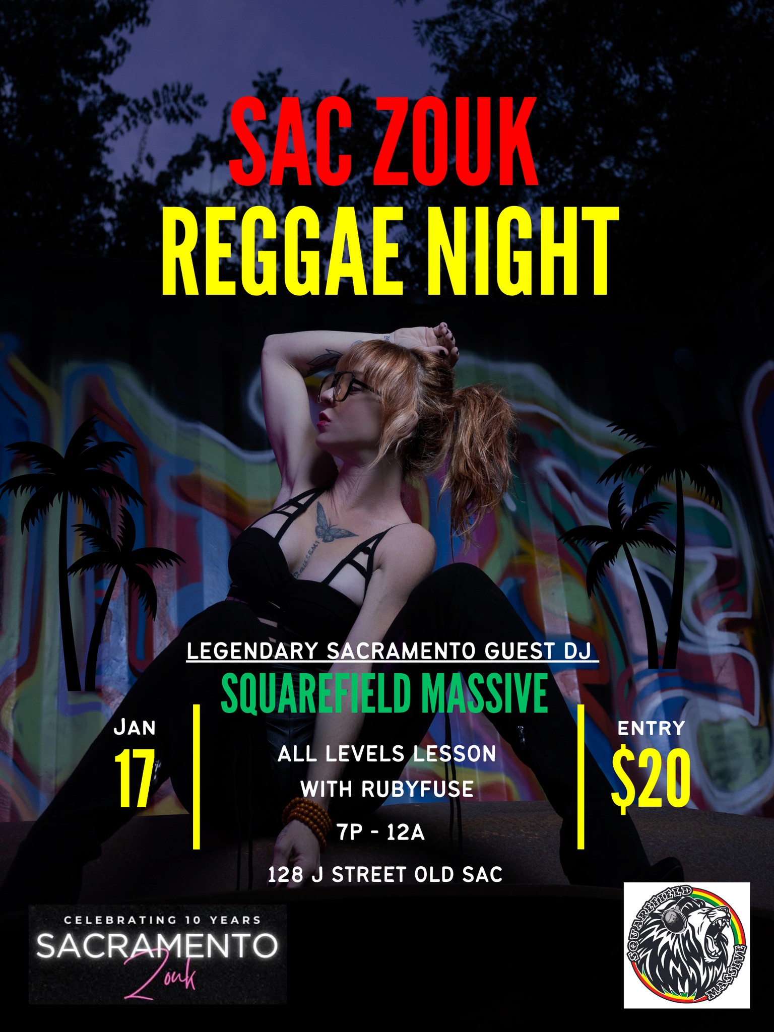 Sac Zouk Nite - Reggae Edition