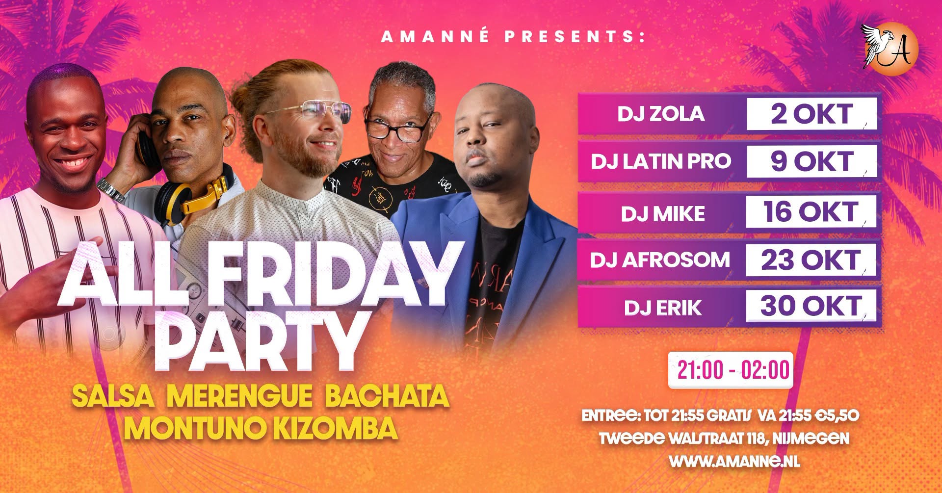 All Friday Party met DJ ERIK