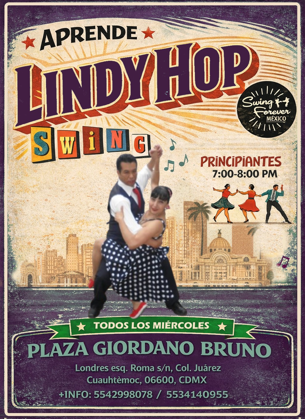 BAILA LINDY HOP SWING Nivel principiante desde cero