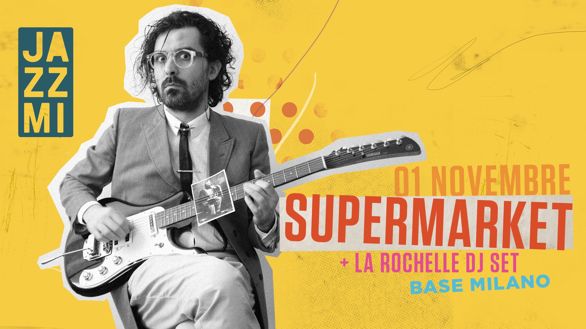 Jazzmi Party at Base: Supermarket live + La Rochelle dj set