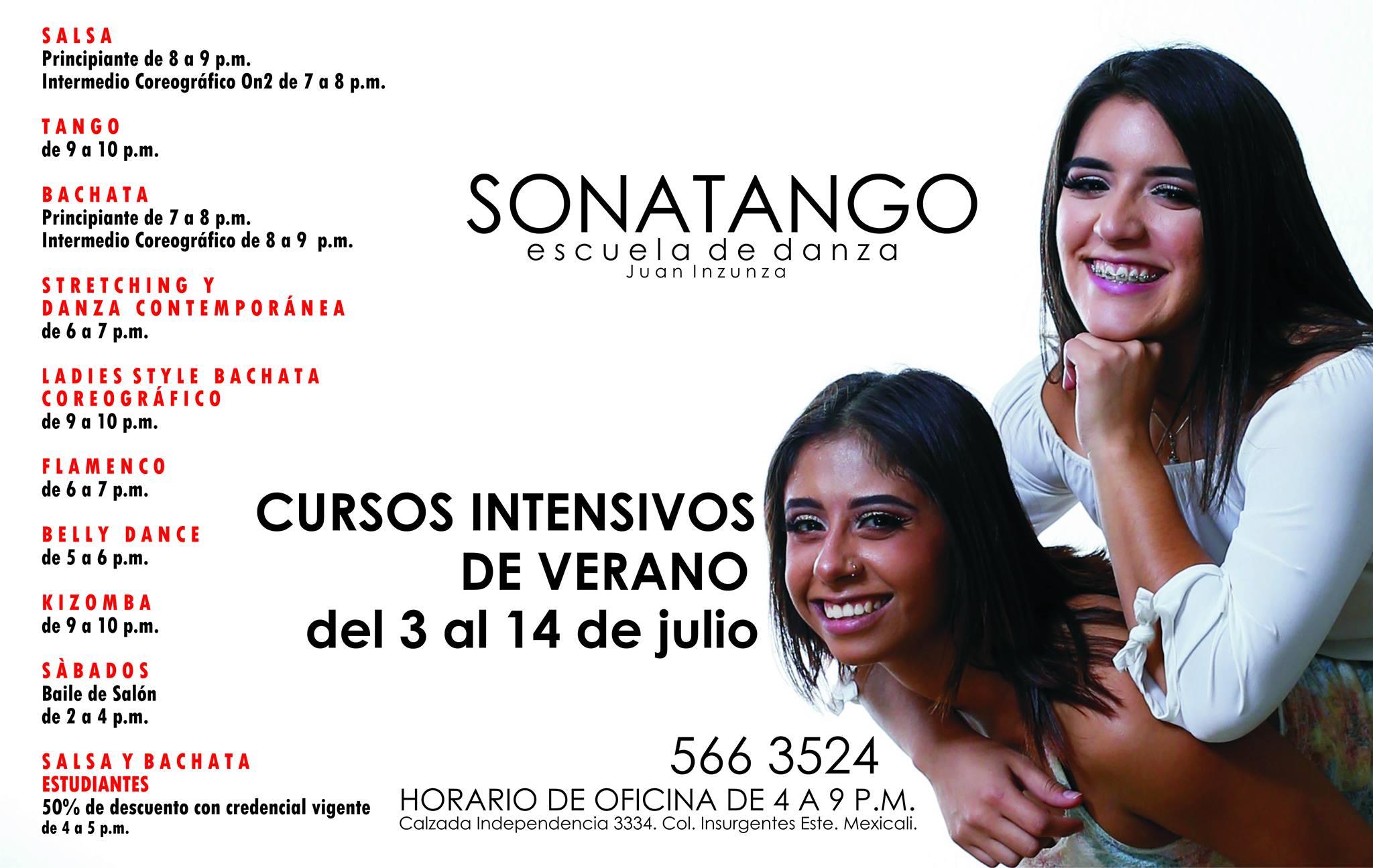 Cursos Intensivos De Verano en Sonatango.
