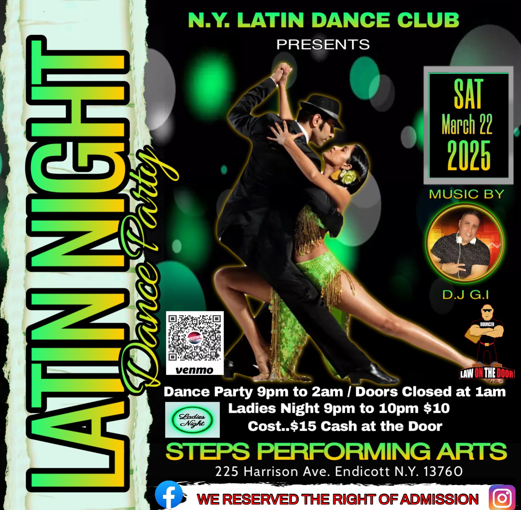 SALSA & BACHATA LATIN NIGHT DANCE PARTY
