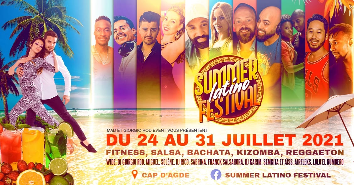 Summer Latino Festival Cap d'Agde - 1ère Edition 2021