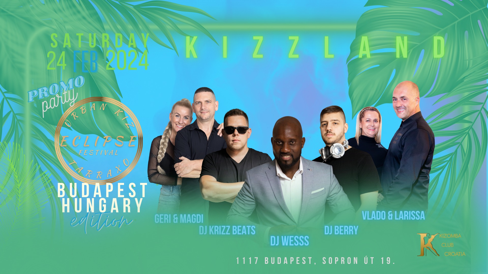 KCC Eclipse Festival Promo - KizzLand Budapest Edition 2024