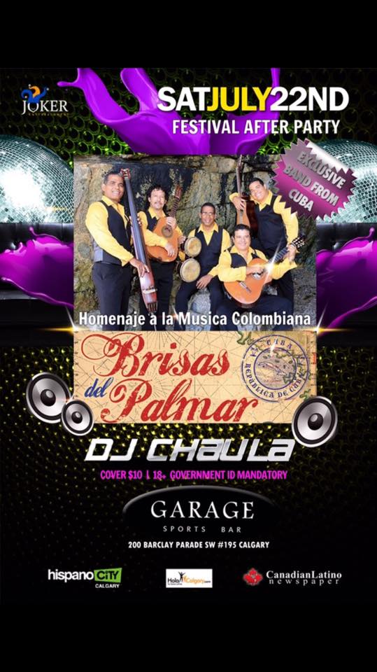 Fiesta de Independencia Colombiana & Festival Latino After Party