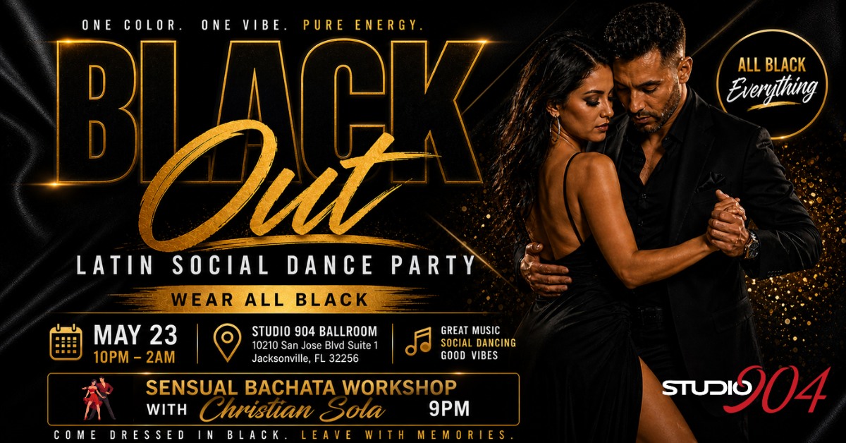 Black Out Latin Dance Party