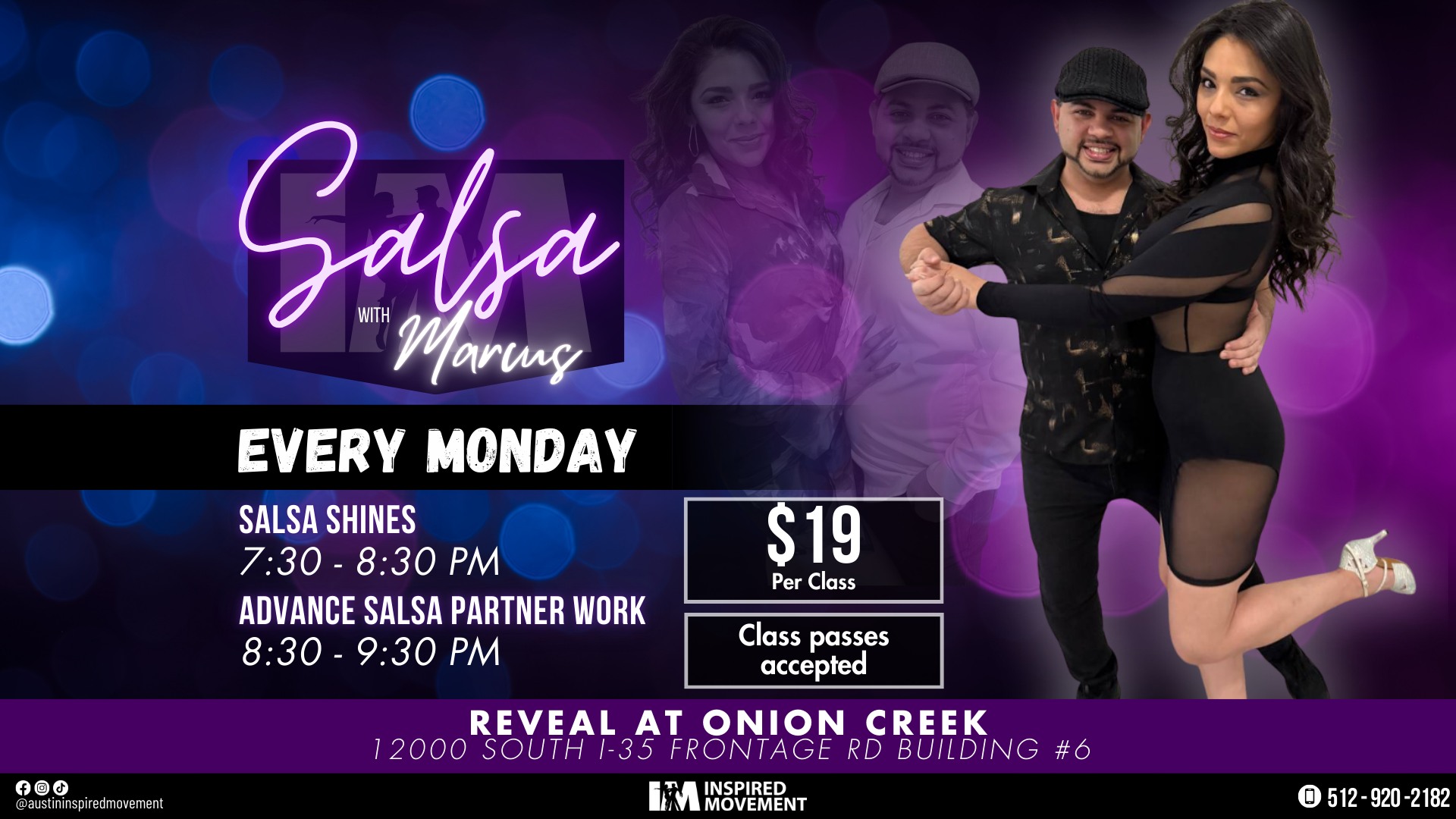 ✨Salsa with Marcus✨