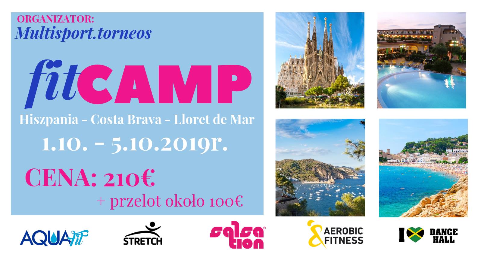 Fit Camp 2019 w Lloret de Mar