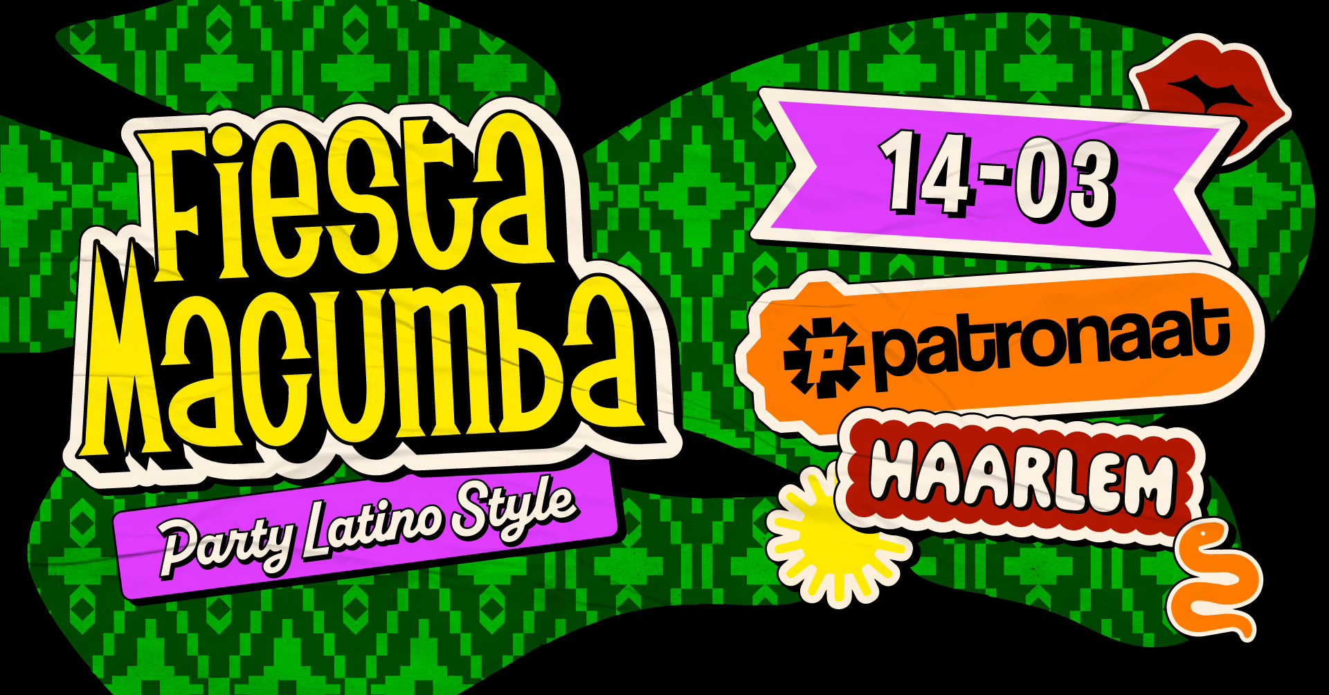 Fiesta Macumba - Patronaat Haarlem