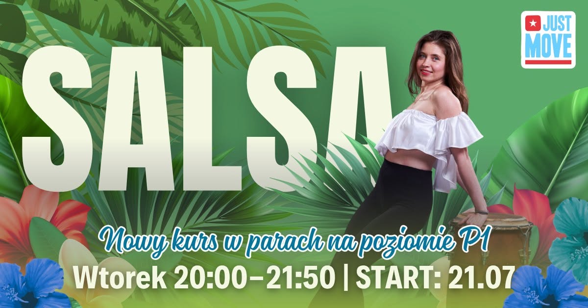 Salsa Cubana w parach P1 z Justyną - START 28.07