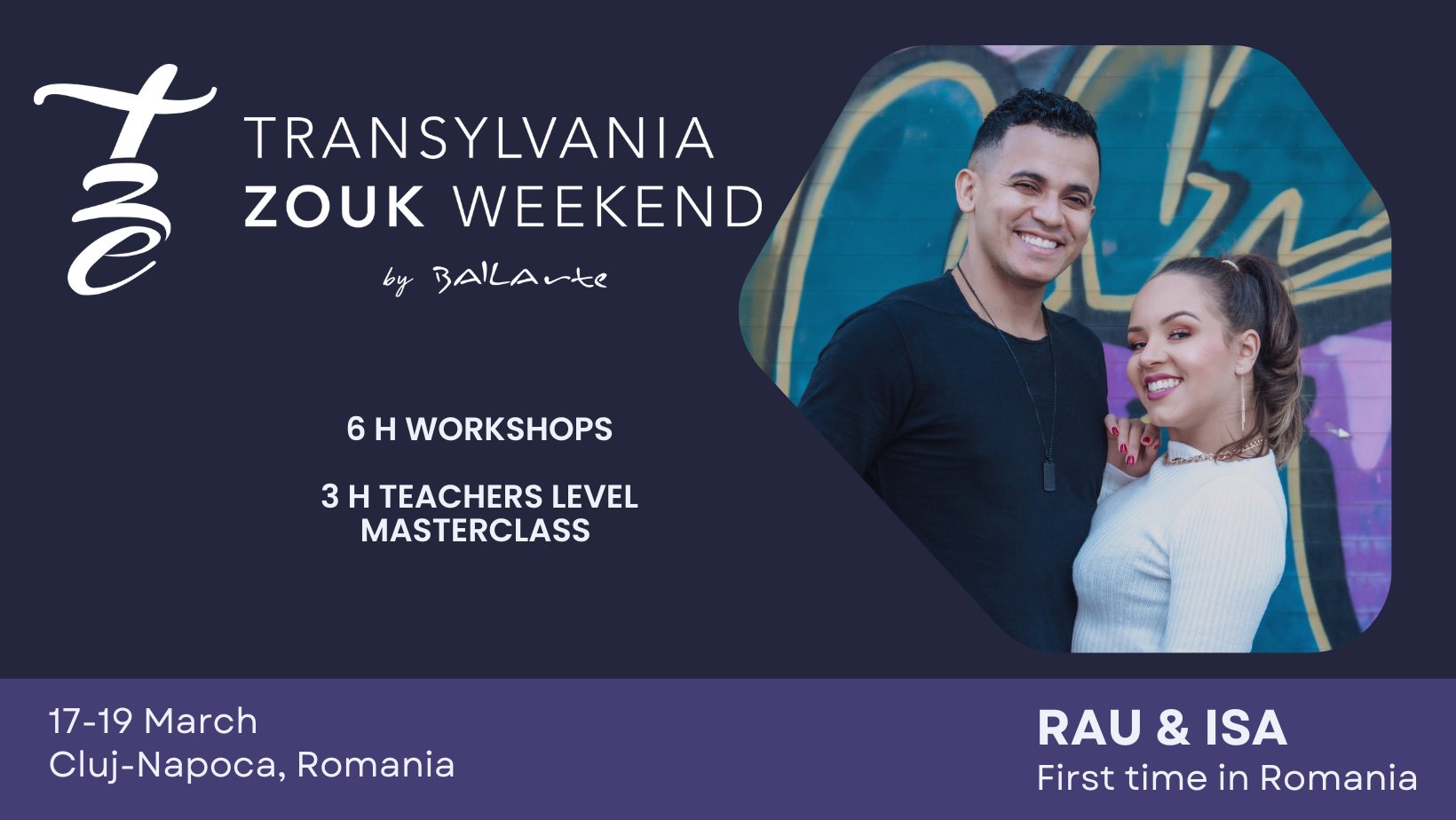 Transylvania Zouk Weekend with Rau & Isa by BAILArte