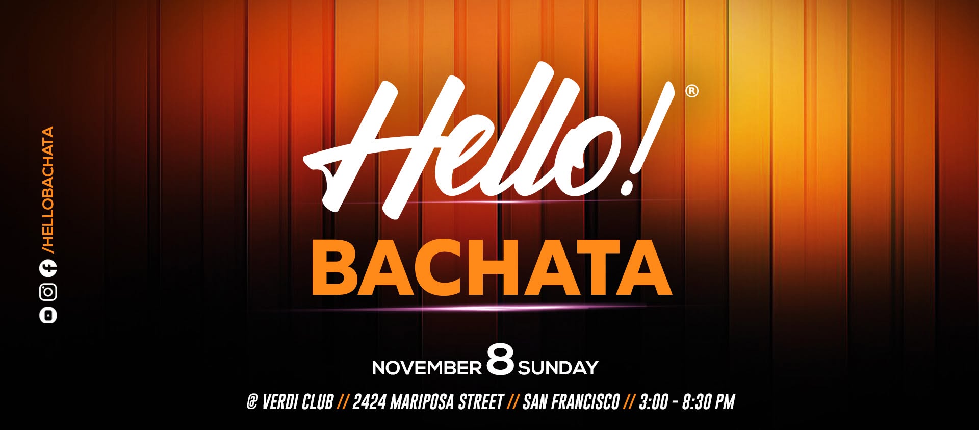 Hello! Bachata (November 2026)