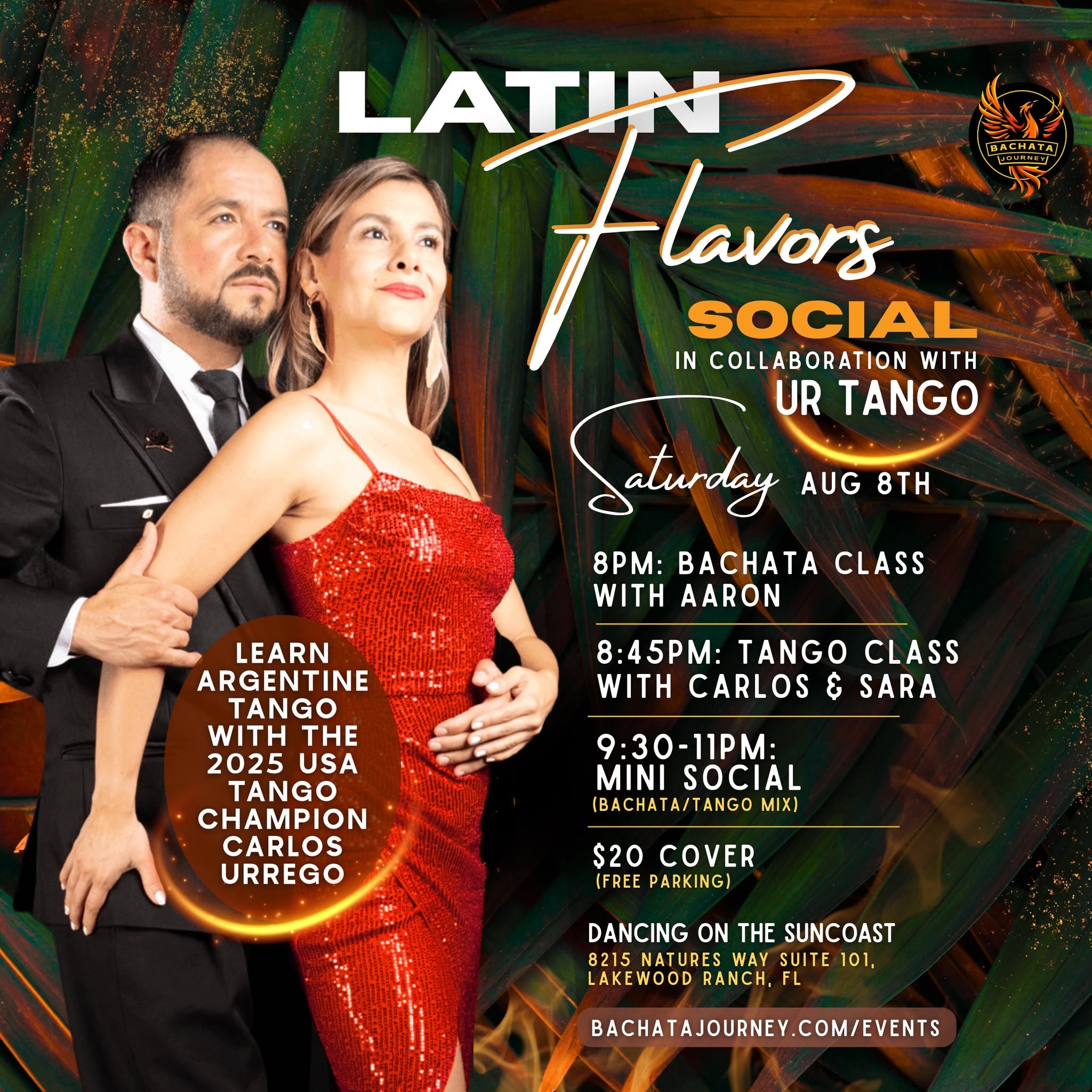 Latin Flavors Social- Argentine Tango & Bachata Fusion