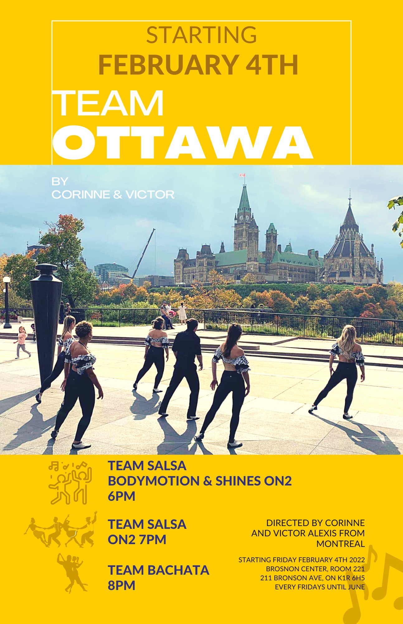 BACHATA SALSA TEAMS OTTAWA BY CORINNE VICTOR