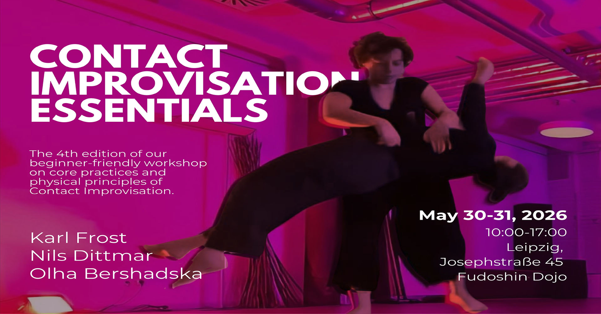 4th Contact Improvisation Essentials Workshop, Leipzig