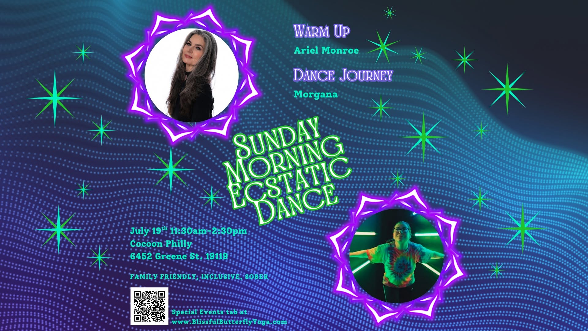 Sunday Morning Ecstatic Dance 7.19.26 with Special Guest DJ: Morgana