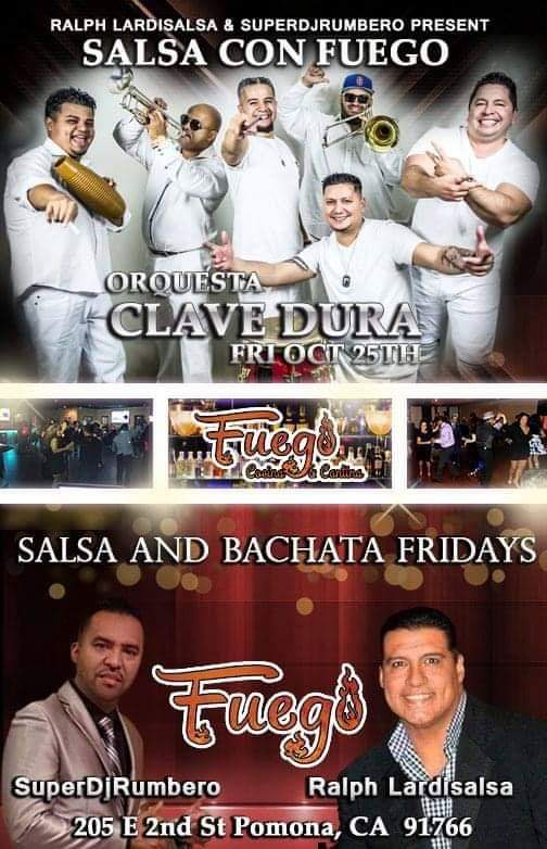 Orquesta Clave Dura at Fuego