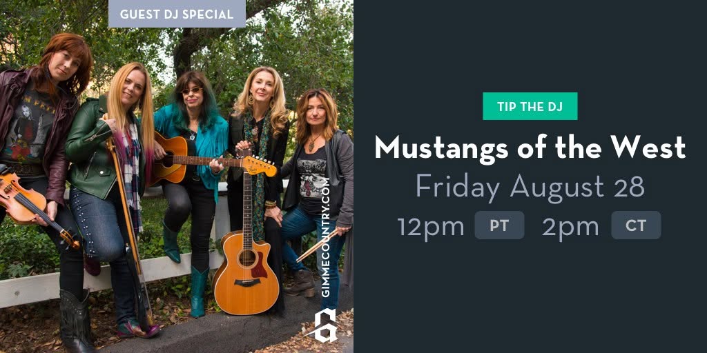 Mustangs Guest DJ on Gimme Country!