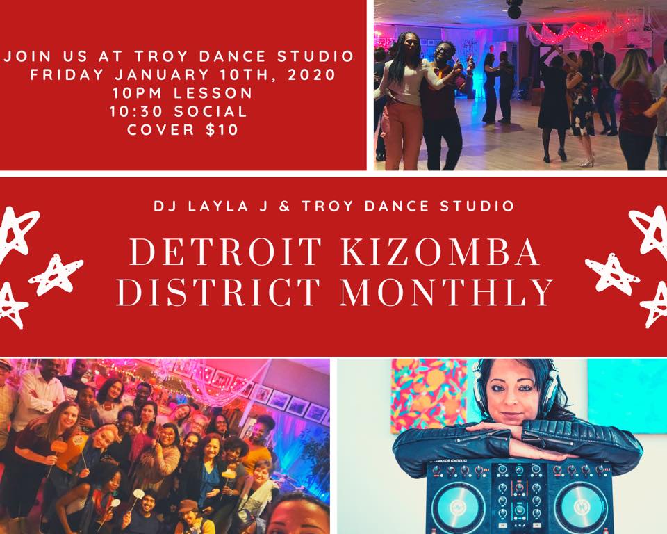 Detroit Kizomba District Monthly Social