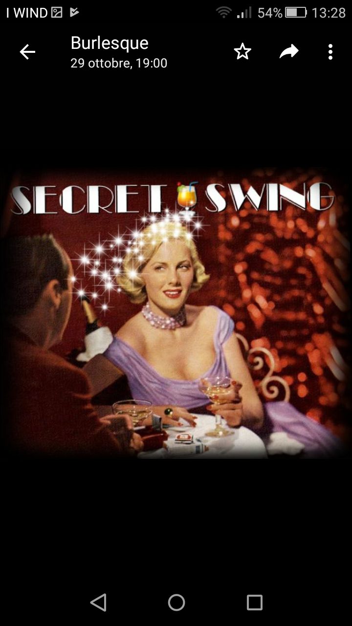 •Secret Swing• food beverage&dance