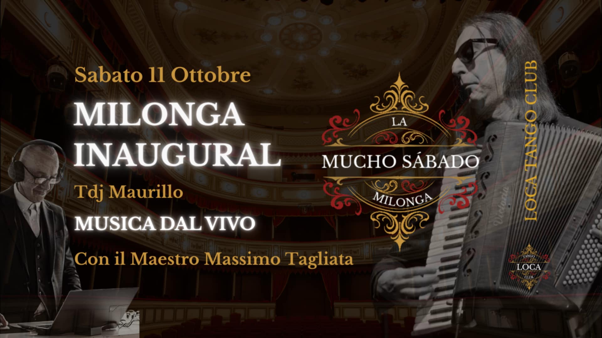 La Mucho Sabado - Tdj Maurillo - Musica dal Vivo con Massimo Tagliata - Cumple Simone Pradissitto