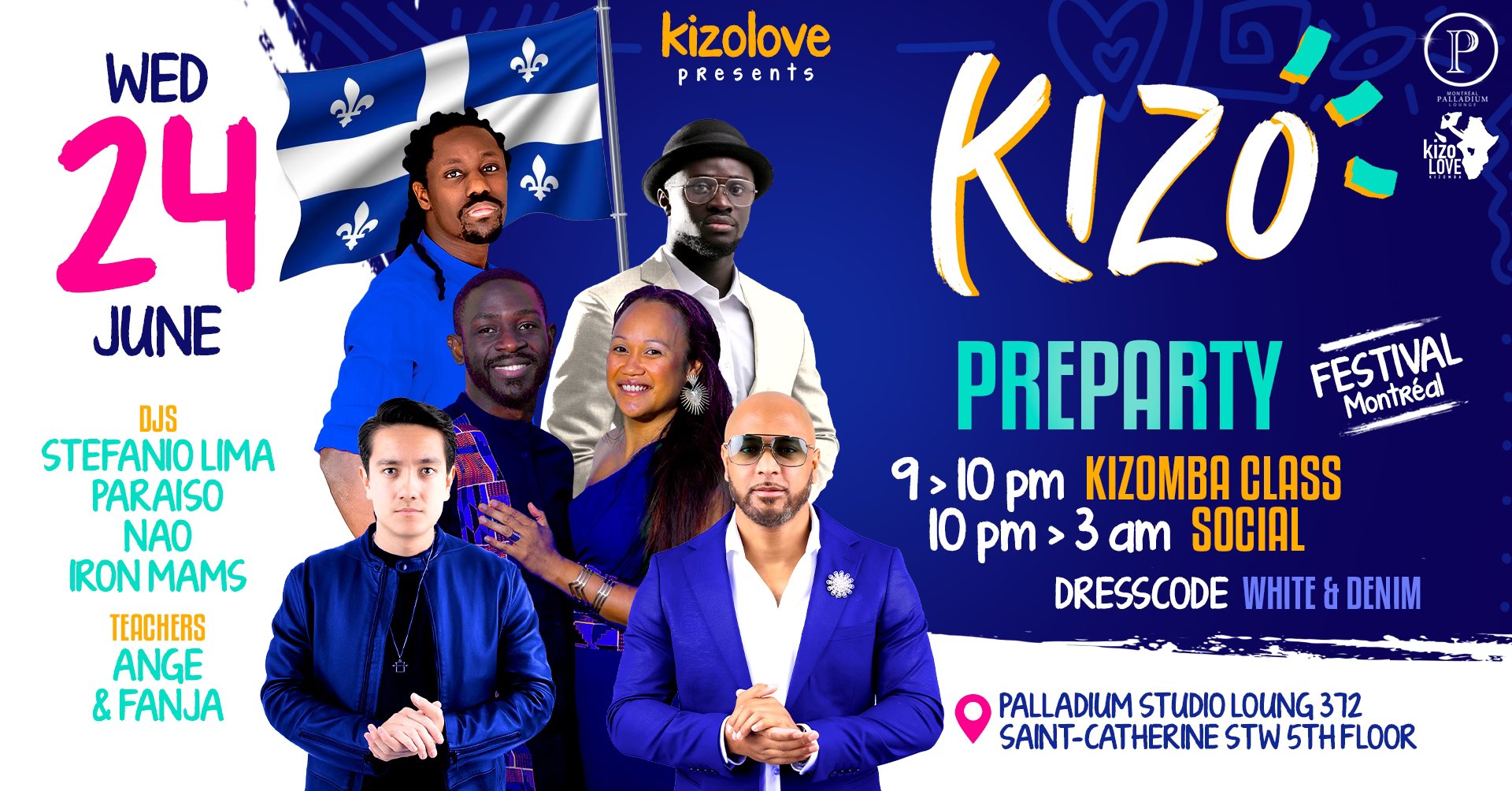KIZO Pre Party Palladium St-Jean