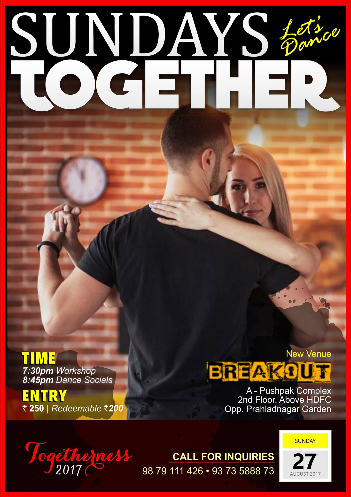 Sundays Together (Salsa Bachata Socials)